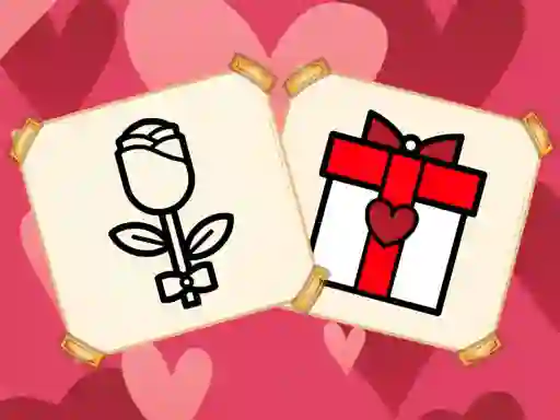 खेल Valentine Present Coloring ऑनलाइन
