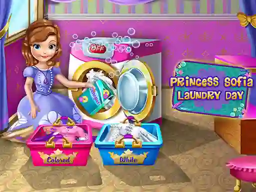 खेल Young Princess Laundry Day ऑनलाइन