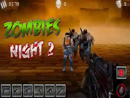 खेल Zombies Night 2 ऑनलाइन