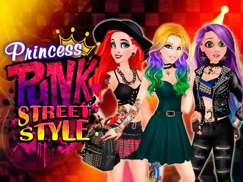 खेल Princess Punk Street Style ऑनलाइन
