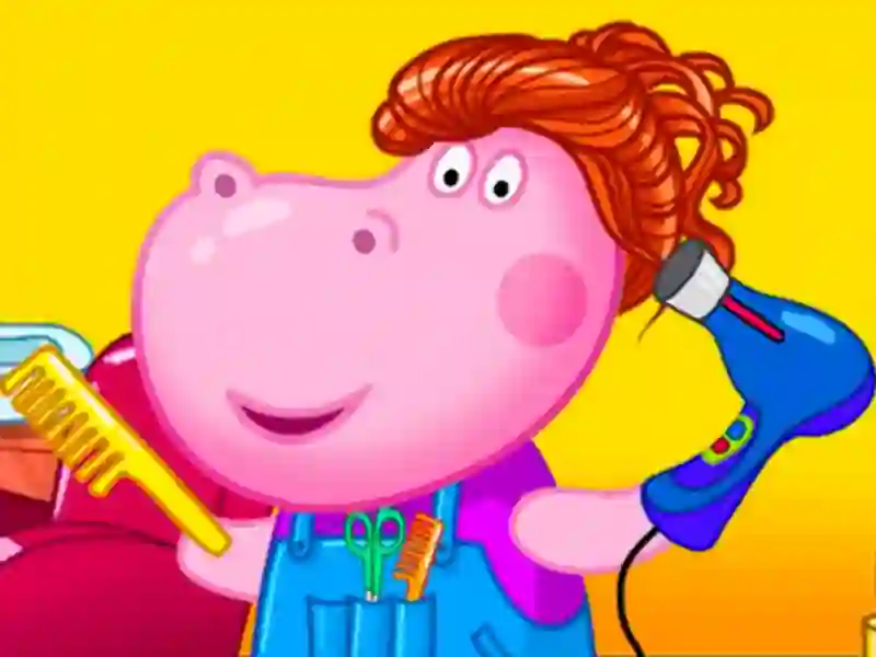 खेल Hippo Hair Salon ऑनलाइन