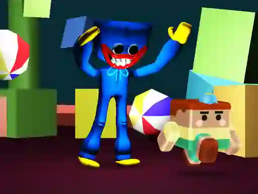 खेल Escape From Blue Monster ऑनलाइन