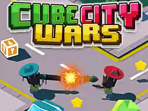 खेल Cube City Wars ऑनलाइन
