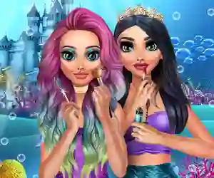 खेल Mermaids Makeup Salon ऑनलाइन