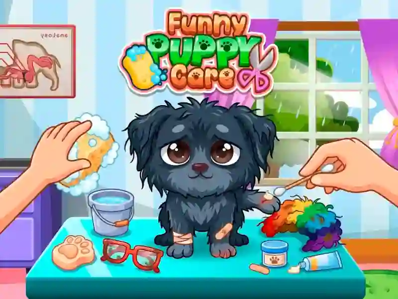 खेल Funny Puppy Care ऑनलाइन