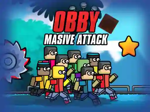 खेल Obby Massive Attack ऑनलाइन