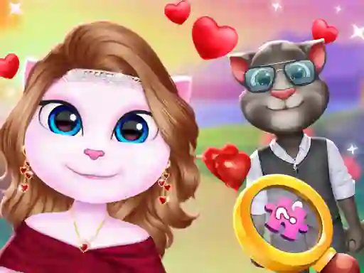 खेल Kitty Couple Lovely Valentine ऑनलाइन