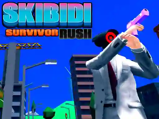 खेल Skibidi Survivor Rush ऑनलाइन