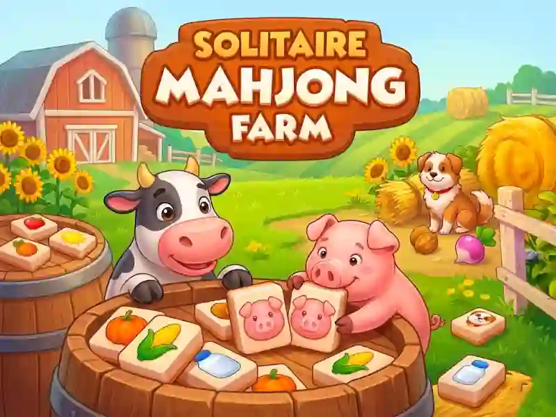 खेल Solitaire Mahjong Farm ऑनलाइन
