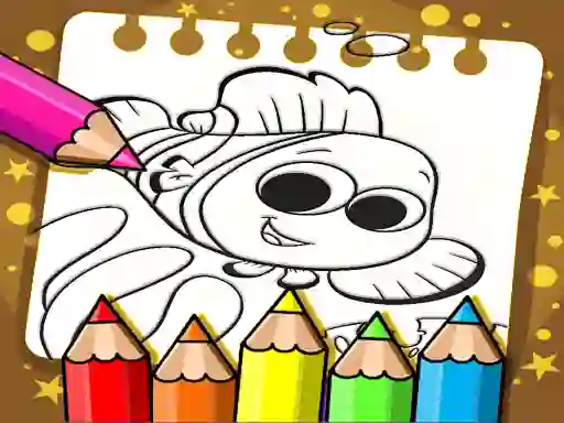 खेल Finding Nemo Color Book ऑनलाइन