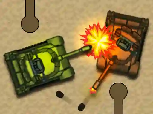 खेल Micro Tank Wars ऑनलाइन