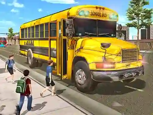 खेल City School Bus Driving ऑनलाइन