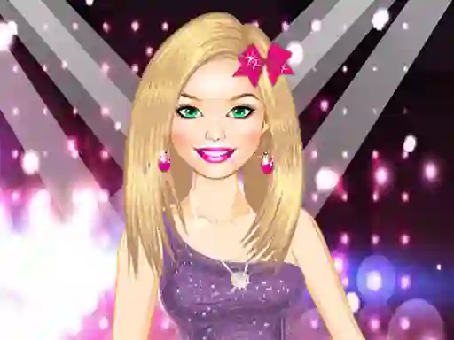 खेल Barbie Popstar Dressup ऑनलाइन