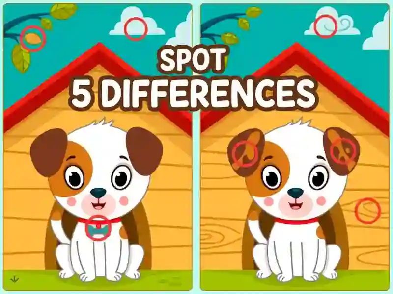 खेल Spot 5 Differences ऑनलाइन