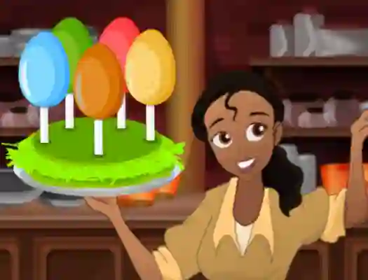 खेल Princess Easter Egg Decoration ऑनलाइन