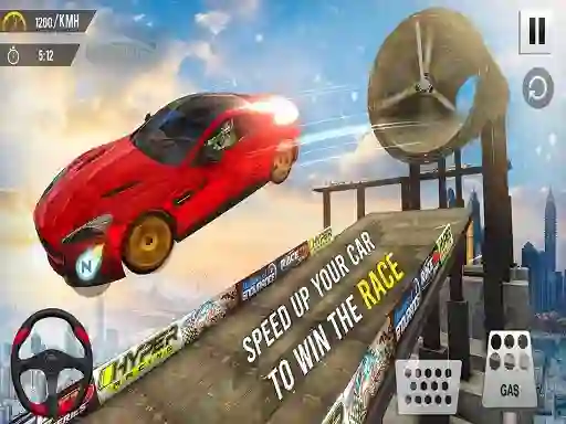 खेल Impossible City Car Stunt ऑनलाइन