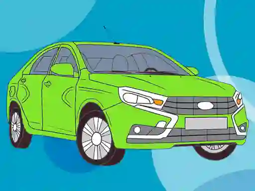 खेल Russian Cars Coloring Book ऑनलाइन