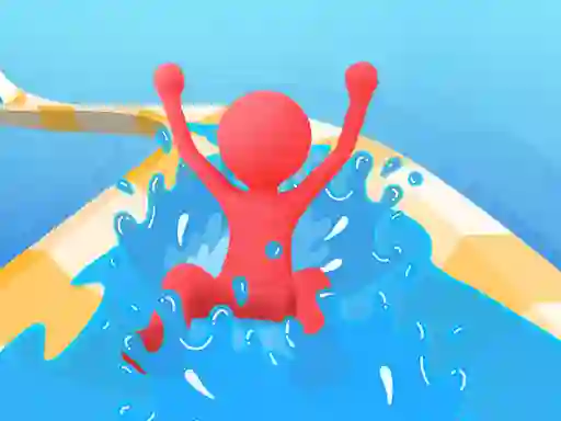 खेल Waterpark Slide Race ऑनलाइन
