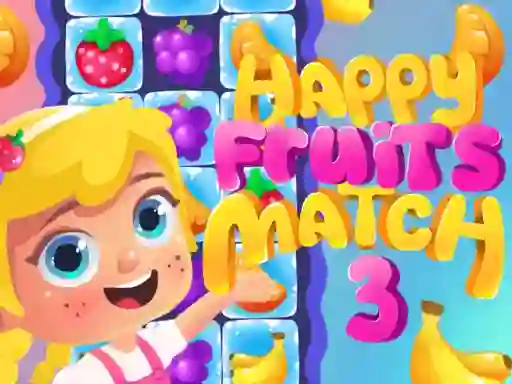 खेल Happy Fruits Match3 ऑनलाइन