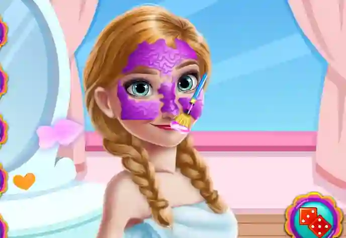 खेल Ice Princess Fruity Skin Care ऑनलाइन