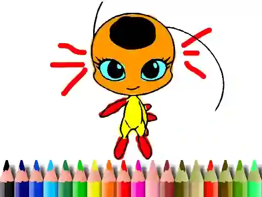 खेल Back To School: Dotted Girl Coloring ऑनलाइन