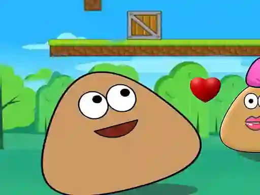 खेल Pou Slide ऑनलाइन