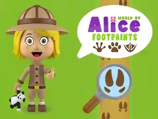 खेल World of Alice Footprints ऑनलाइन