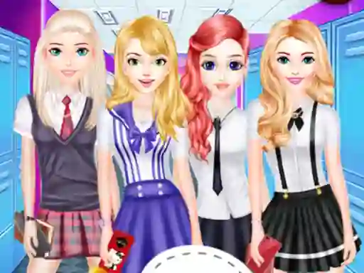 खेल Girls School Fashion ऑनलाइन