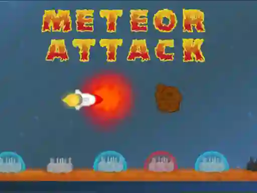 खेल Meteor Attack ऑनलाइन