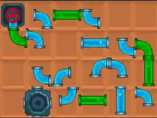 खेल Connect the Pipes 2d ऑनलाइन