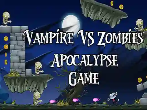 खेल Vamp kid vs The Zombies apocalipse ऑनलाइन