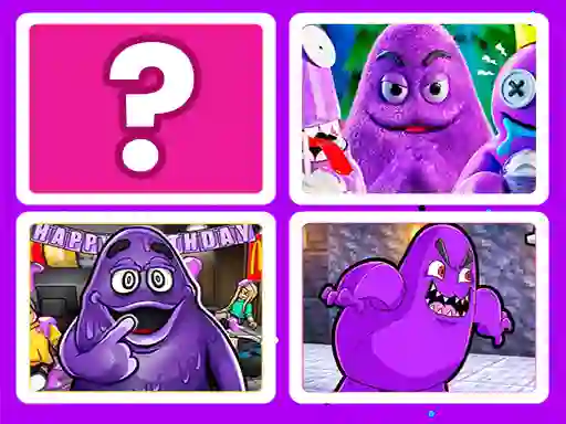 खेल Grimace Shake Match Up ऑनलाइन