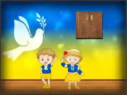खेल Amgel Peace Room Escape ऑनलाइन