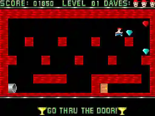 खेल Dangerous dave ऑनलाइन