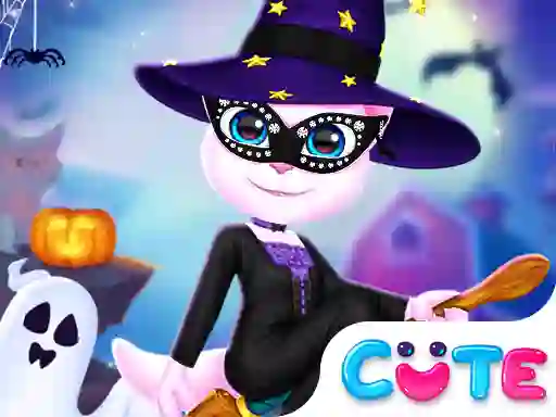 खेल Cat Girl Halloween Preparation ऑनलाइन
