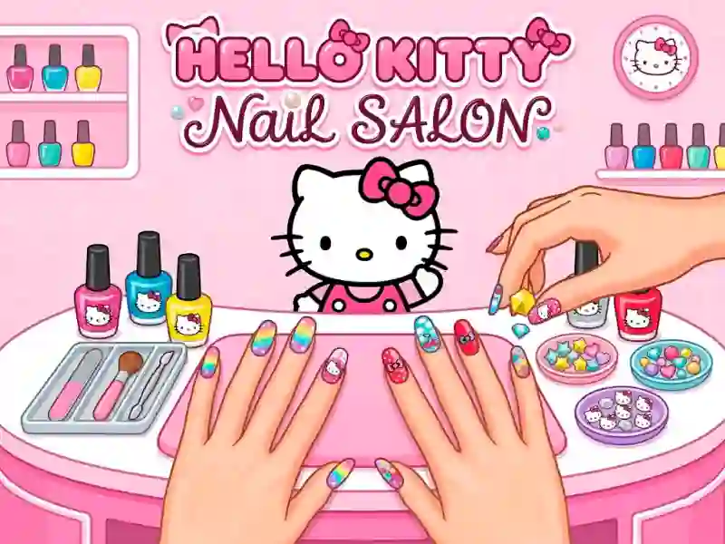 खेल Hello Kitty Nail Salon ऑनलाइन