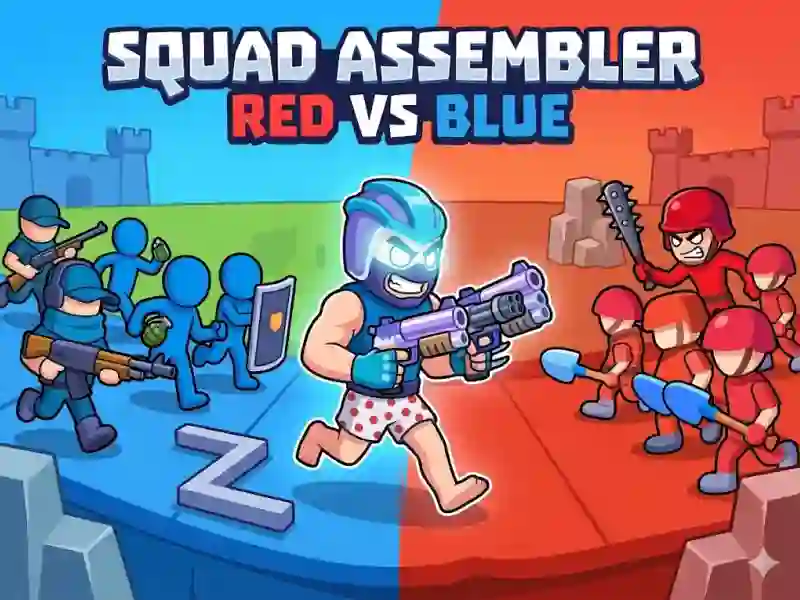 खेल Squad Assembler Red Vs Blue ऑनलाइन