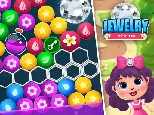 खेल Jewelry Match 3 Kit ऑनलाइन