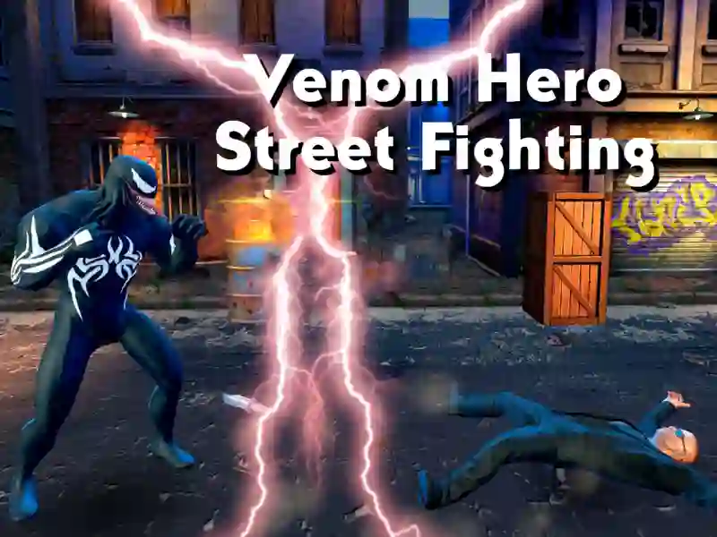 खेल Venom Hero Street Fighting ऑनलाइन