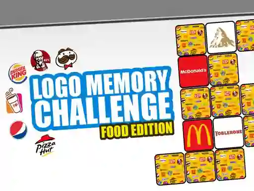 खेल Logo Memory Food Edition ऑनलाइन