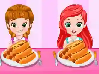 खेल Princess Hotdog Eating Contest ऑनलाइन
