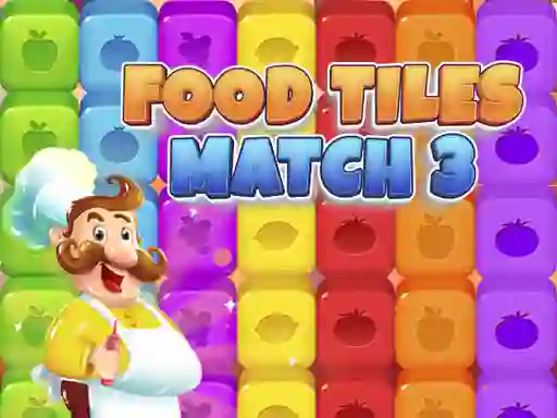 खेल Food Tiles Match 3 ऑनलाइन