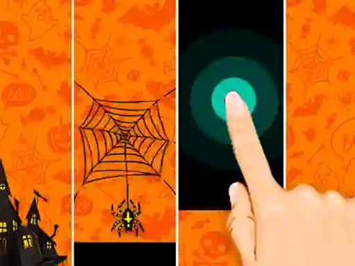 खेल Halloween Magic Tiles ऑनलाइन