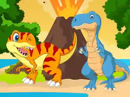 खेल Dino Jigsaw ऑनलाइन
