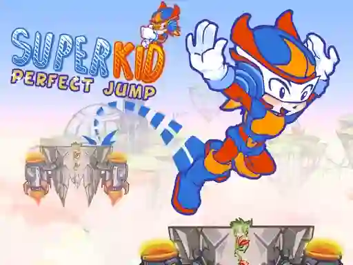 खेल Super Kid Perfect Jump ऑनलाइन
