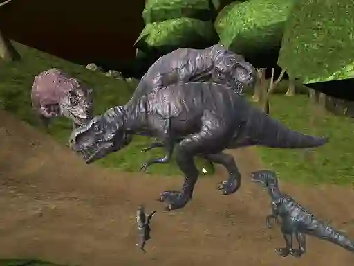 खेल Mightnight Multiplayer Dinosaur Hunt ऑनलाइन