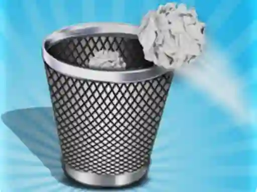 खेल Trash Toss Paper Flings ऑनलाइन