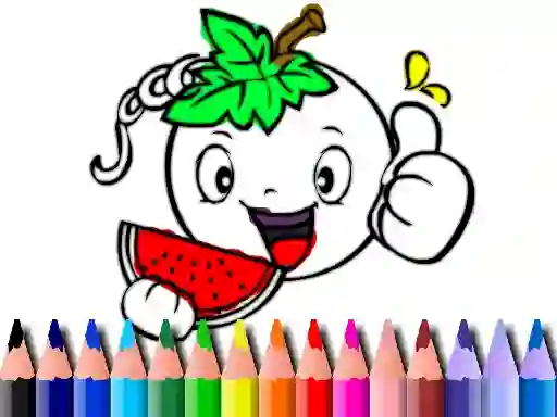 खेल Back To School: Vegy Coloring Book ऑनलाइन