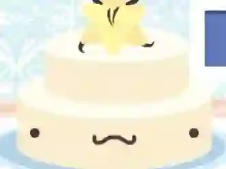 खेल Kawaii Wedding Cake ऑनलाइन