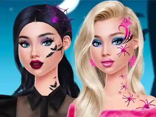 खेल Pop Culture Halloween Makeup ऑनलाइन